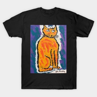 John Hinckley - original cat painting T-Shirt